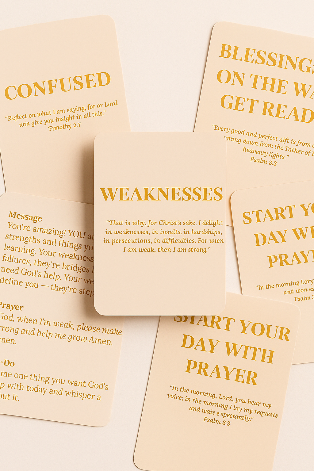 On the Go with GOD Cards