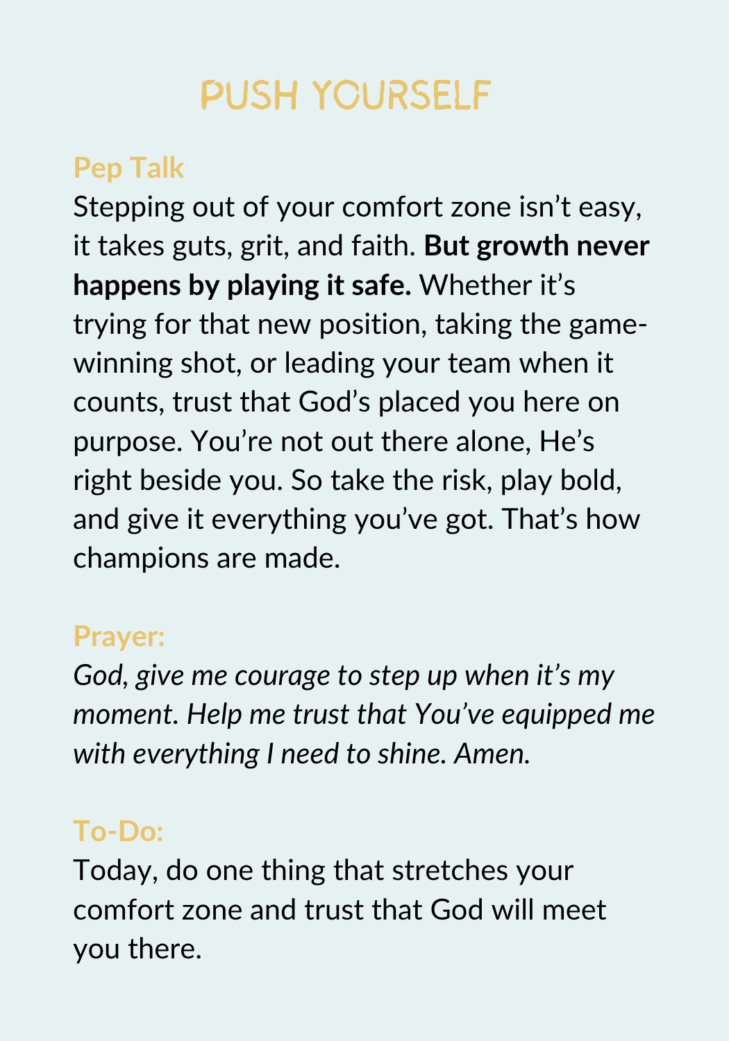 The GODfident Athlete Cards