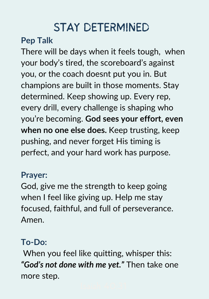 The GODfident Athlete Cards