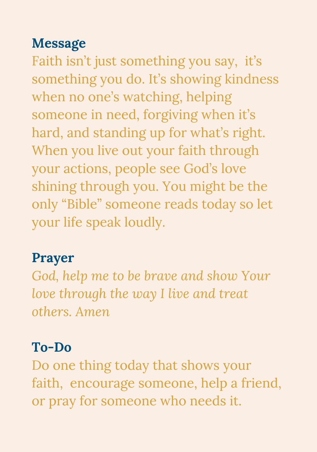 On the Go with GOD Cards