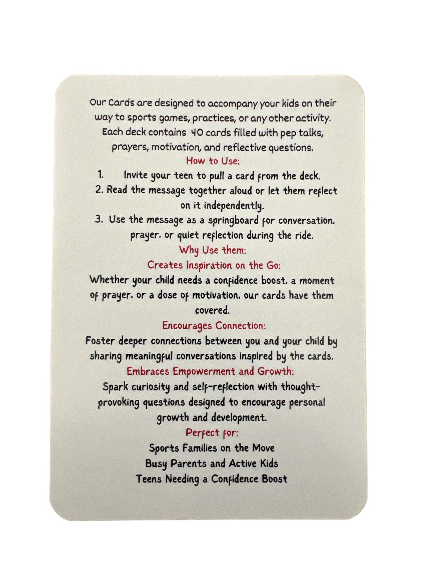 The GODfident Athlete Cards